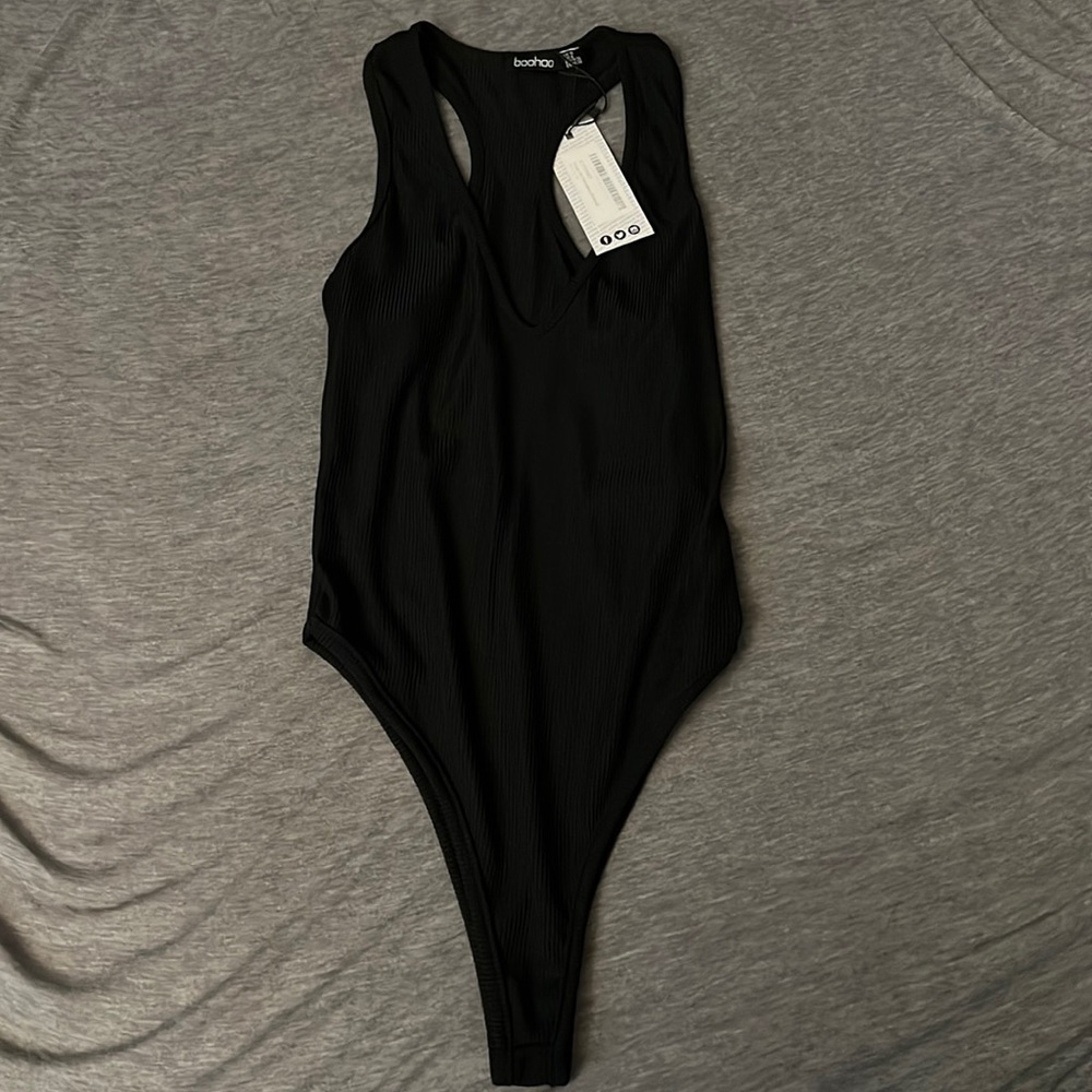 NWT Black Bodysuit